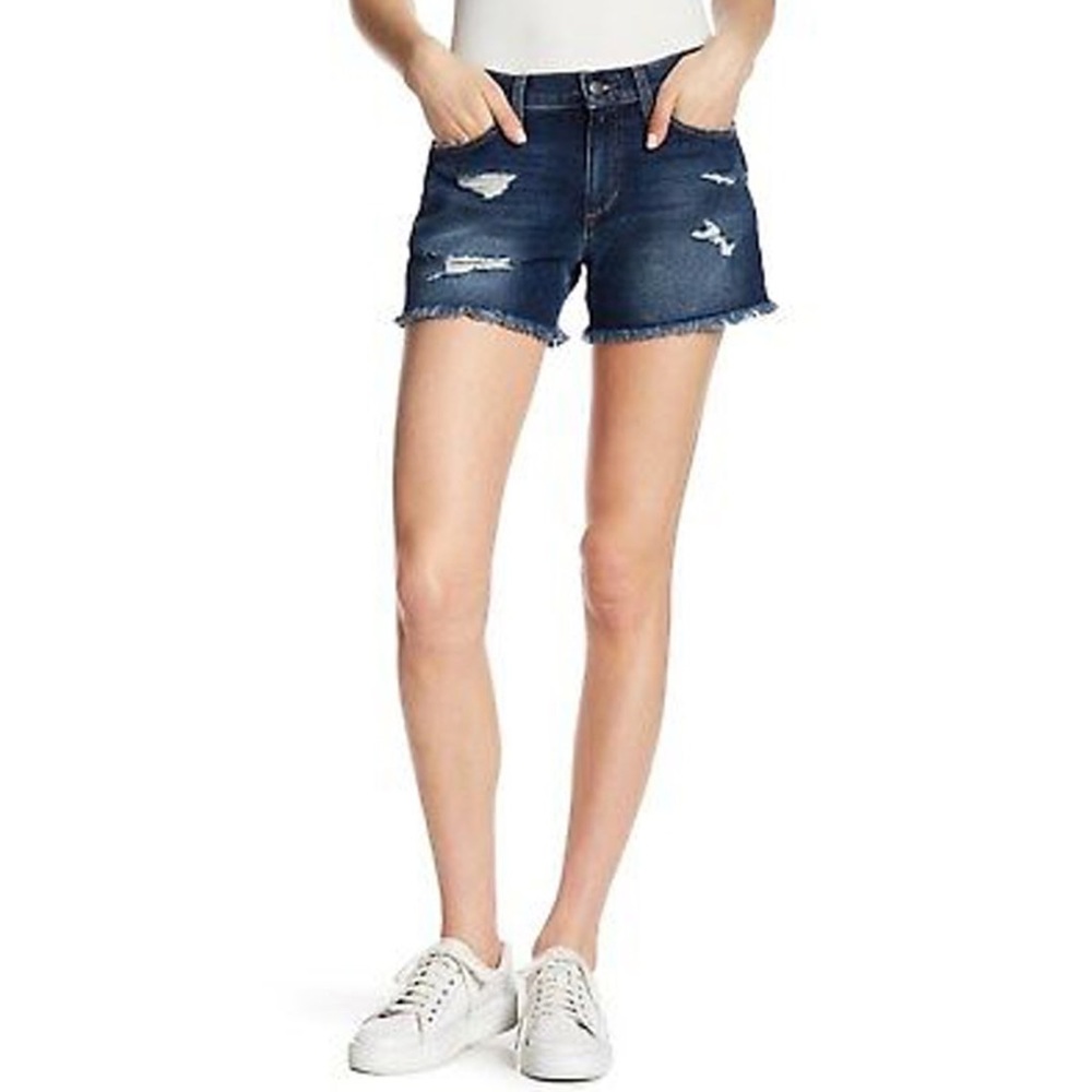 Joe's Jeans Denim Short Distressed Cut-Off Short, Blythe Style - Picture 1 of 6